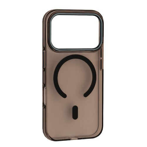 Чохол Silver Shield Magsafe for iPhone 17 Pro Max Transparent Black