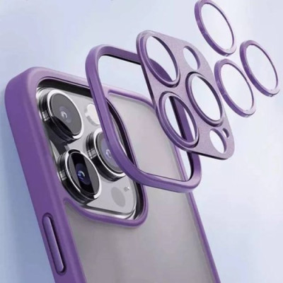 Чохол ROCK Guard Touch Series Protection (Anti-drop Lens) for iPhone 16 Pro Blue