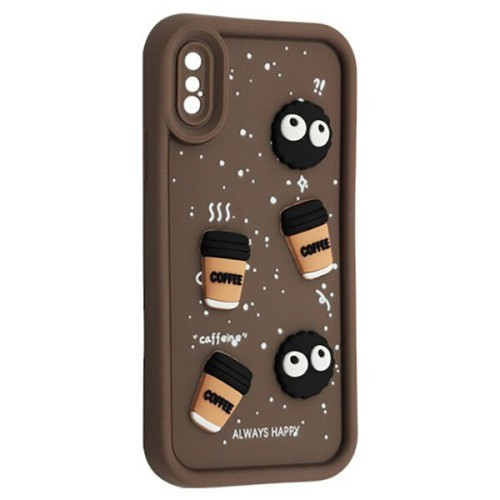 Чохол HAPPY Cookie Case for iPhone X/XS Brown