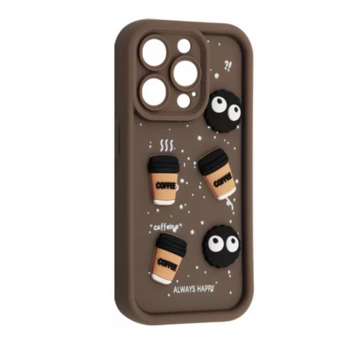 Чохол HAPPY Cookie Case for iPhone 15 Pro Brown