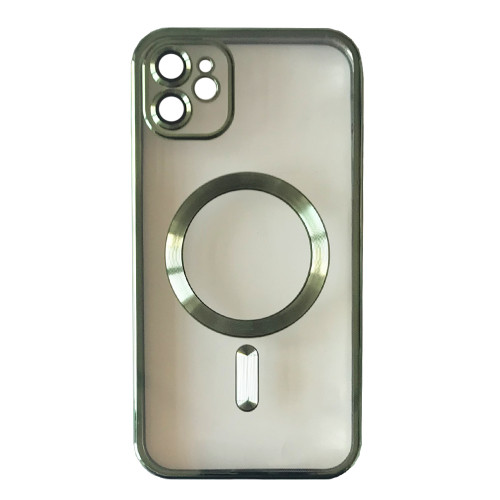 Чохол SHINING Camera MagSafe for iPhone 12 Dark green