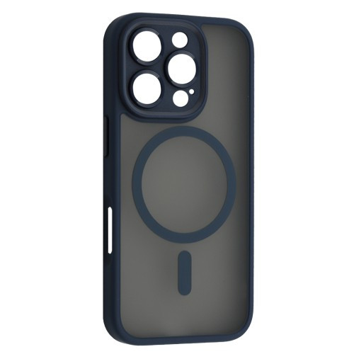 Чохол ROCK Guard Touch Series with Magnetic (Anti-drop Lens) for iPhone 16 Pro Blue
