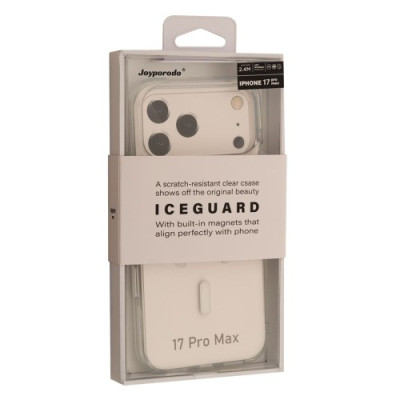 Чохол Crystal Frame MagSafe для iPhone 17 Pro Max White