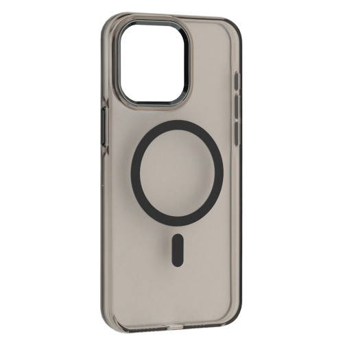 Чохол Silver Shield Magsafe for iPhone 16 Transparent Black