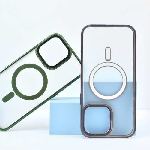 Чохол Perfect Case with MagSafe for iPhone 14 Pro titanium green