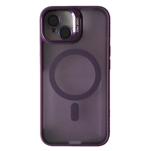 Чохол CASE PRO MATTE FORTABLE CAMERA LENS MAGSAFE for iPhone 11 Deep purple