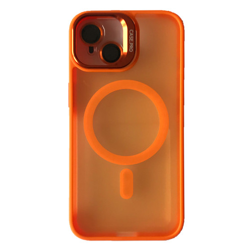 Чохол CASE PRO MATTE FORTABLE CAMERA LENS MAGSAFE for iPhone 12 Orange