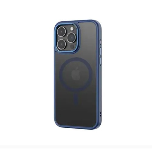 Чохол ROCK Metal-Lens Shield with Magnetic for iPhone 15 Titanium Blue