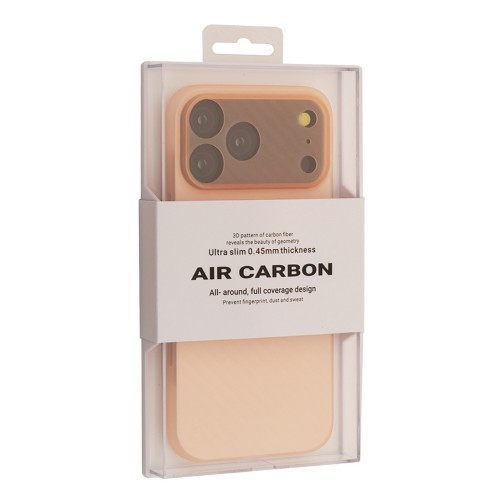 Чохол KZDOO Air Carbon for iPhone 17 Pro Orange