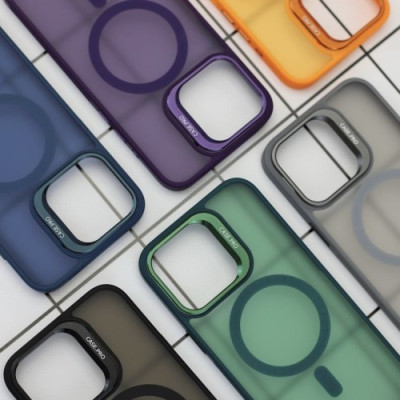 Чохол CASE PRO MATTE FORTABLE CAMERA LENS MAGSAFE for iPhone 16 Black