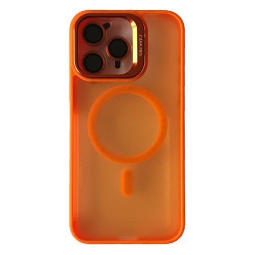 Чохол CASE PRO MATTE FORTABLE CAMERA LENS MAGSAFE for iPhone 12 Pro Orange