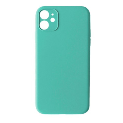 Чохол Silicone Case Full Camera Copy for iPhone 12 (21) azure