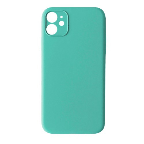 Чохол Silicone Case Full Camera Copy for iPhone 12 (21) azure
