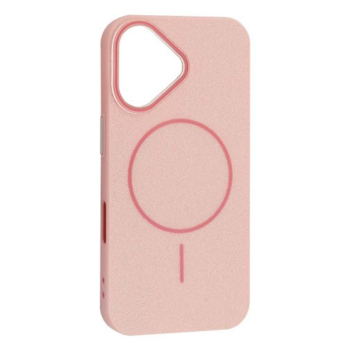 Чохол SUNSHINE MagSafe for iPhone 16 Pink