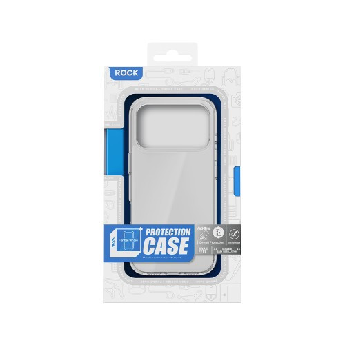 Чохол ROCK Crystal Shield Transparent Protection Case for iPhone 17 Air Transparent