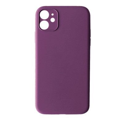 Чохол Silicone Case Full Camera Copy for iPhone 12 (45) purple