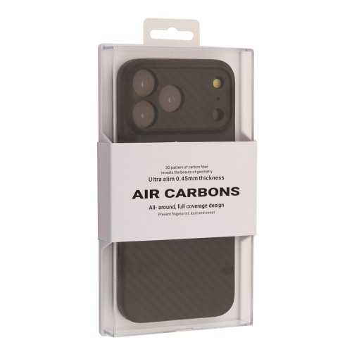 Чохол KZDOO Air Carbon for iPhone 17 Pro Black
