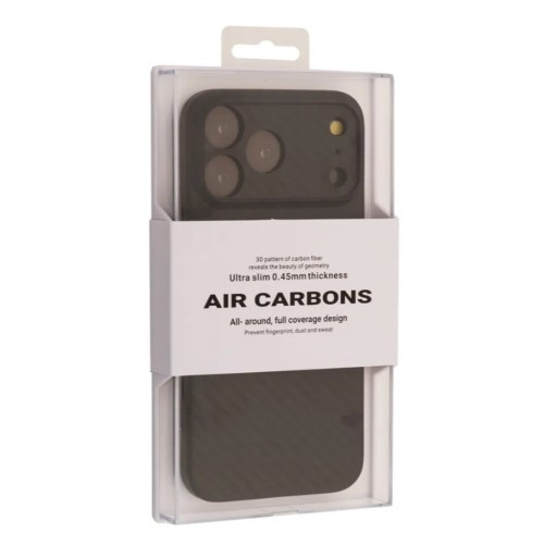 Чохол KZDOO Air Carbon for iPhone 17 Pro Max Black