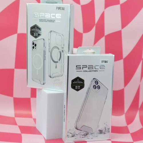 Чохол SPACE MagSafe Drop Protection for iPhone 15 Plus Transparent