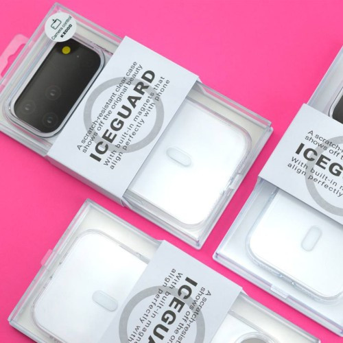 Чохол KZDOO ICEGUARD MagSafe for iPhone 17 Air Transparent