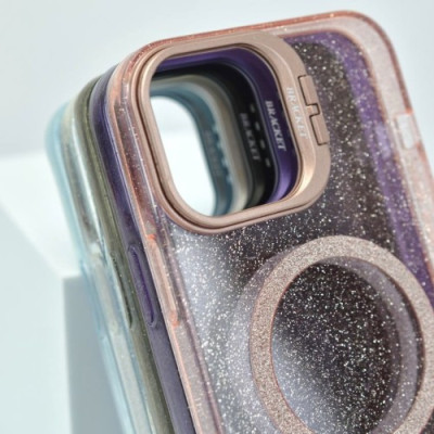 Чохол PRO CRYSTALSHINE FORTABLE MAGSAFE for iPhone 12 Pro Max Purple