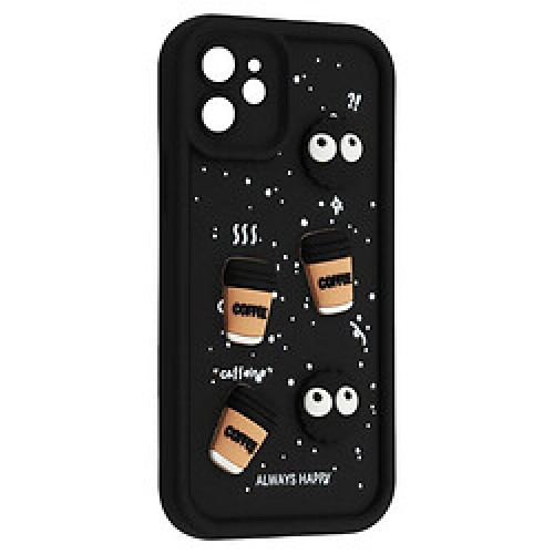 Чохол HAPPY Cookie Case for iPhone 11 Black