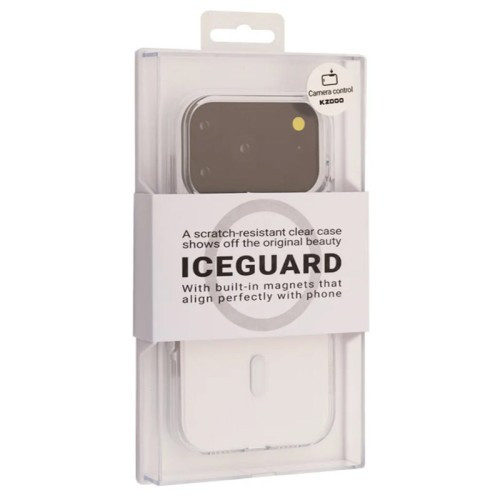 Чохол KZDOO ICEGUARD MagSafe for iPhone 17 Pro Max Transparent