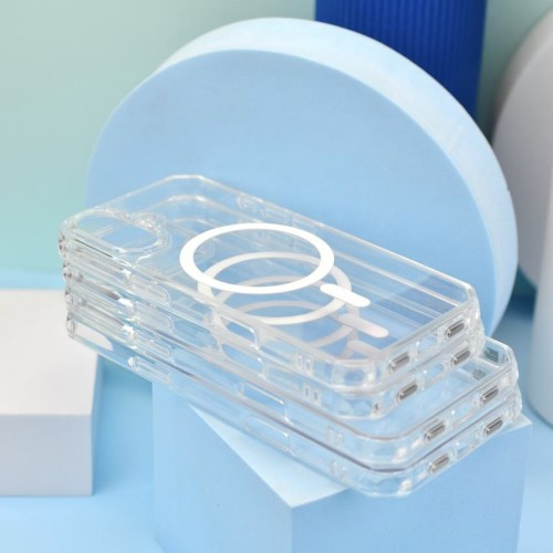 Чохол EVO CLEAR MagSafe Case for iPhone 14 Plus Transparent