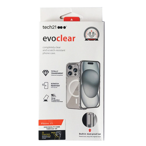 Чохол EVO CLEAR MagSafe Case for iPhone 14 Plus Transparent