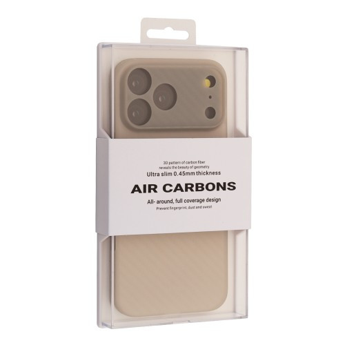 Чохол KZDOO Air Carbon for iPhone 17 Pro Max Titanium grey