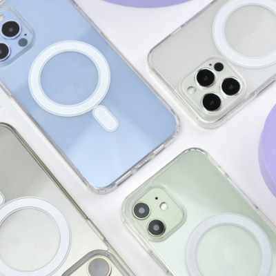 Чохол Clear Case MagSafe (тех пак) for iPhone 11