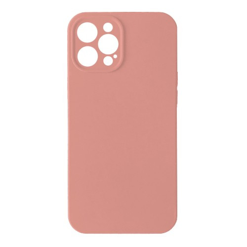 Чохол Silicone Case Full Camera Copy for iPhone 12 Pro Max ( 6) light pink