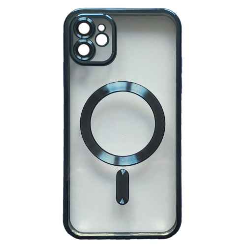 Чохол SHINING Camera MagSafe for iPhone 11 Blue titanium