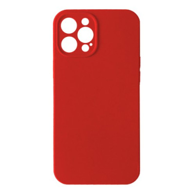 Чохол Silicone Case Full Camera Copy for iPhone 12 Pro Max (14) red