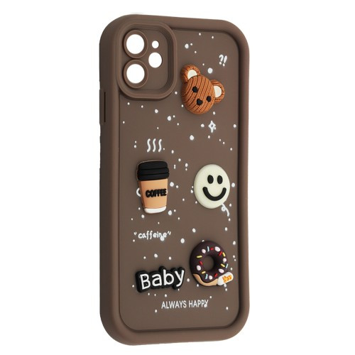 Чохол HAPPY Donut Case for iPhone 11 Brown