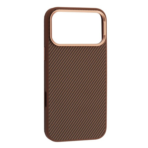 Чохол KEVLAR STYLE MagSafe for iPhone 17 Pro Max Brown