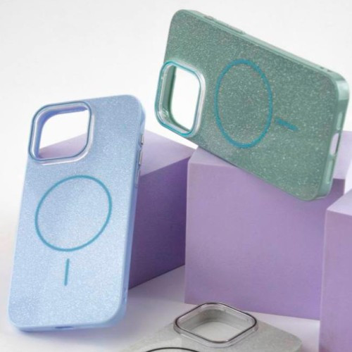 Чохол SUNSHINE MagSafe for iPhone 16 Pro Pink