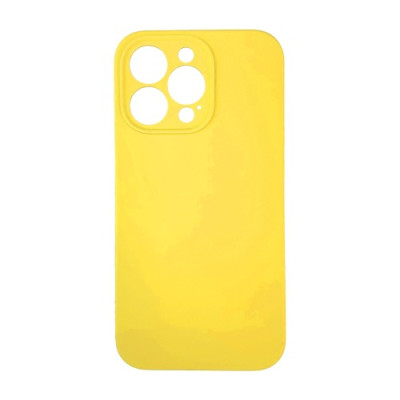 Чохол Silicone Case Full Camera Copy for iPhone 13 Pro Max ( 4) yellow