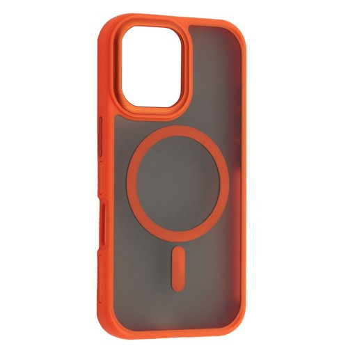 Чохол NEW MATTE MAGSAFE for iPhone 16 Plus Orange