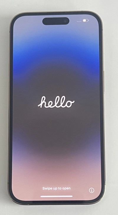 Мобільний телефон Apple iPhone 14 Pro 256GB батарея 85% Gold фіз сім Б/У