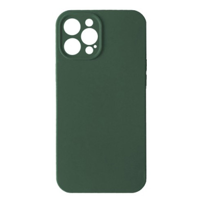 Чохол Silicone Case Full Camera Copy for iPhone 12 Pro Max (58) pine green