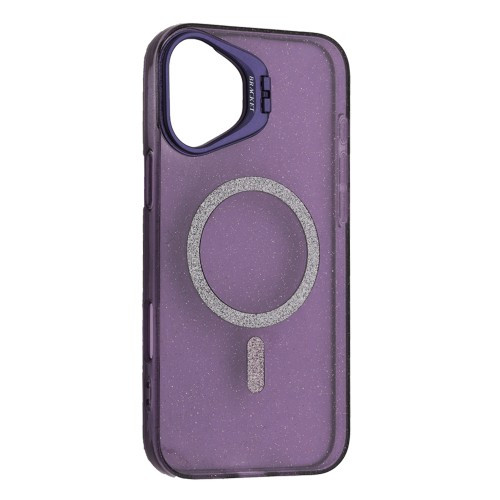 Чохол PRO CRYSTALSHINE FORTABLE MAGSAFE for iPhone 16 Plus Purple