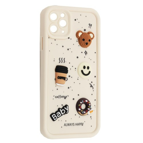 Чохол HAPPY Donut Case for iPhone 11 Pro Max White