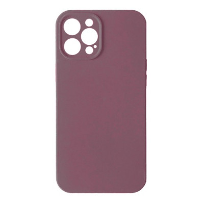 Чохол Silicone Case Full Camera Copy for iPhone 12 Pro Max (62) lilac pride