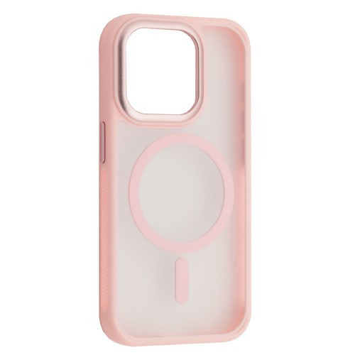 Чохол NEW MATTE MAGSAFE for iPhone 12 Pro Max Pink