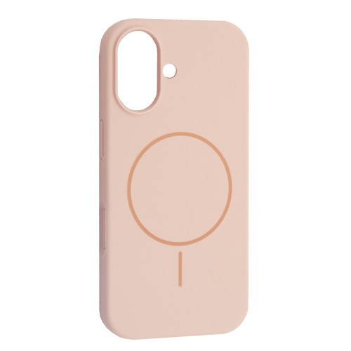 Чохол Silicone Case with MagSafe for iPhone 17 Pink