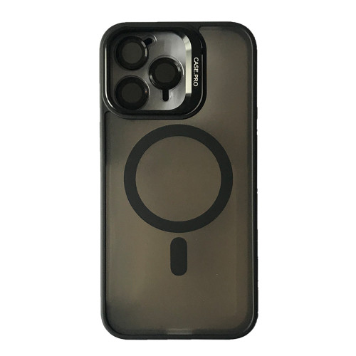 Чохол CASE PRO MATTE FORTABLE CAMERA LENS MAGSAFE for iPhone 12 Pro Max Black
