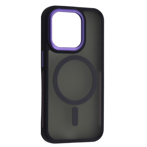 Чохол NEW MATTE MAGSAFE for iPhone 12 Pro Max Deep purple