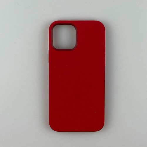 Чохол Silicone Case Copy with MagSafe for iPhone 12 Pro Max Red