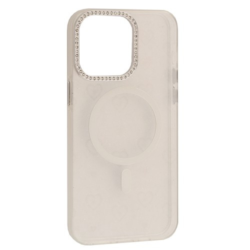 Чохол MIRAGE Heart MagSafe for iPhone 12 Pro Max White